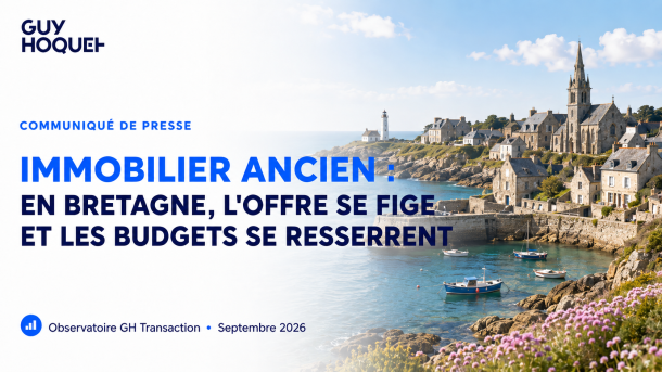 Immobilier en Bretagne : l'offre se fige et les budgets se resserrent